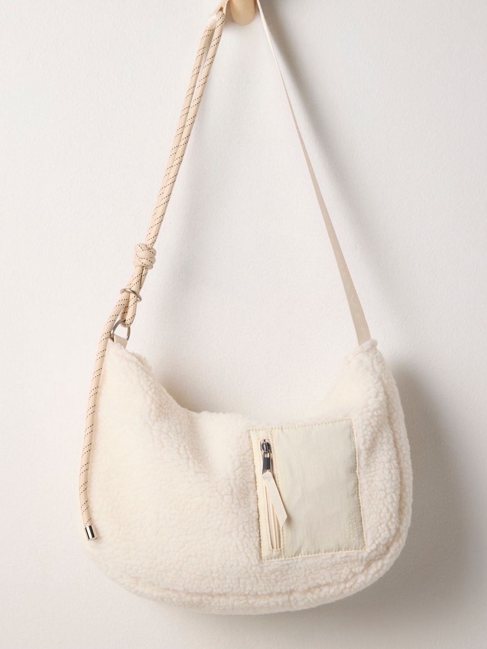 NWT Free People Movement Slopes Sherpa Sling Bag